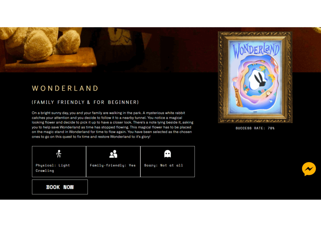 馬六甲自由行必玩活动:密室逃脫 WONDERLAND 馬六甲自由行必玩活动:密室逃脫 WONDERLAND
